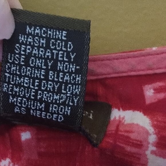 Fei Anthropologie Short Puff Sleeve Cotton Belted Smocked Blouse Size 8 Boho - Picture 3 of 4